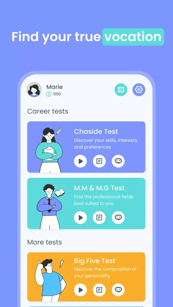 Aptitude & Career guidance Screenshots