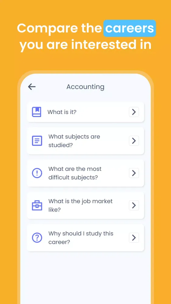 Aptitude & Career guidance Screenshots