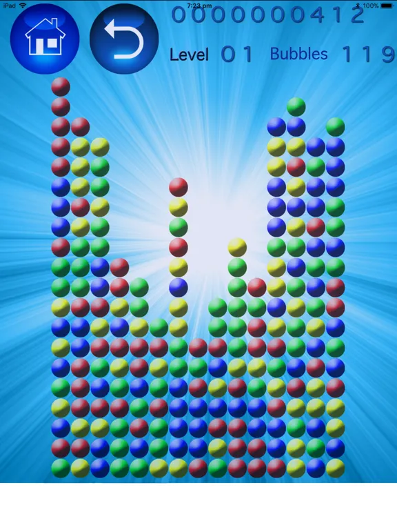 Captures d'écran de Bubbles Popper iPad 