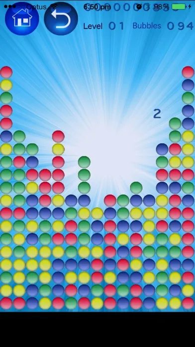 Captures d'écran de Bubbles Popper