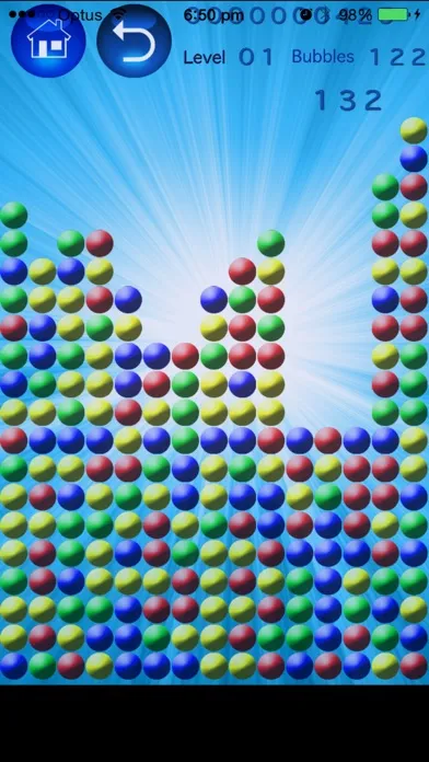Captures d'écran de Bubbles Popper