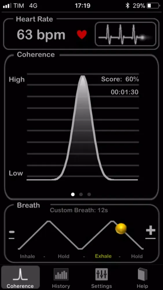 HeartRate+ Coherence应用截图