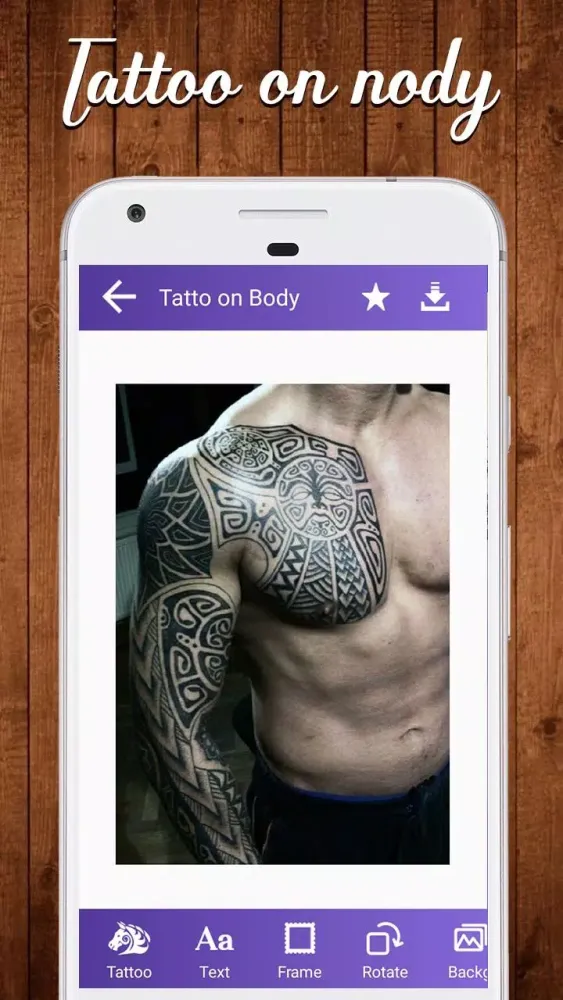 Captures d'écran de Tattoo On Body