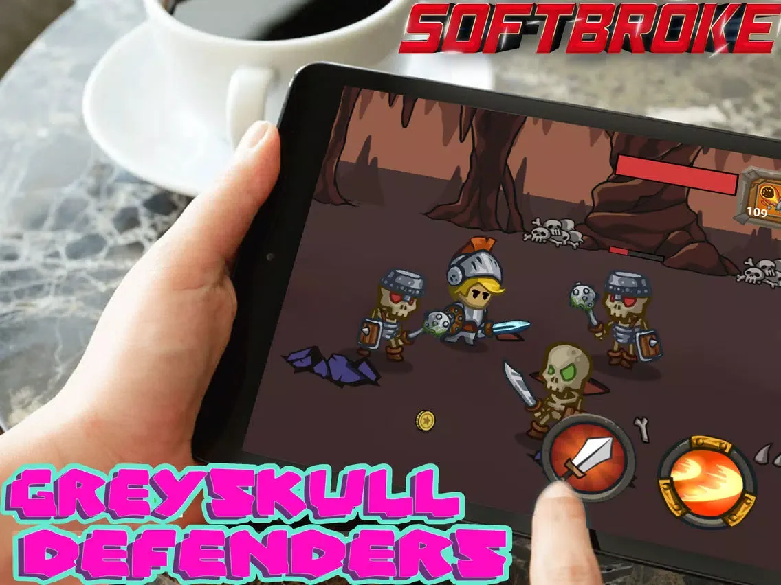 Captures d'écran de Greyskull defenders iPad 