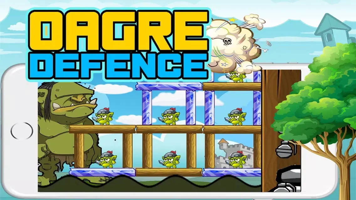 Tangkapan skrin Oagre defence