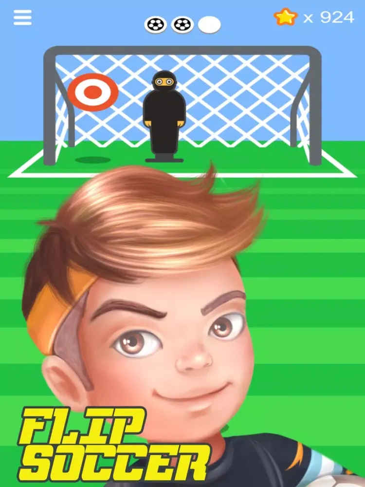 Captures d'écran de Flip soccer iPad 