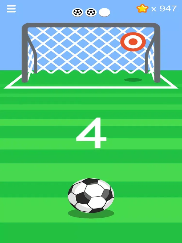 Captures d'écran de Flip soccer iPad 
