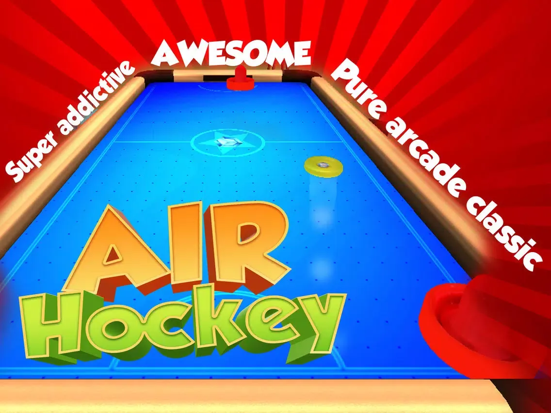 Air hockey arcader iPad 应用截图