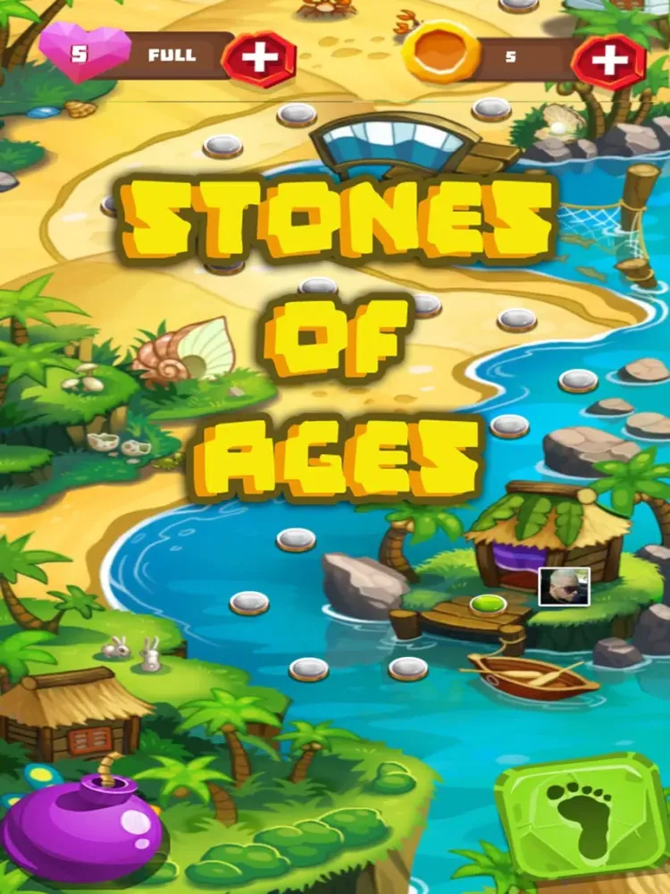 Capturas de tela do Stones of ages iPad 
