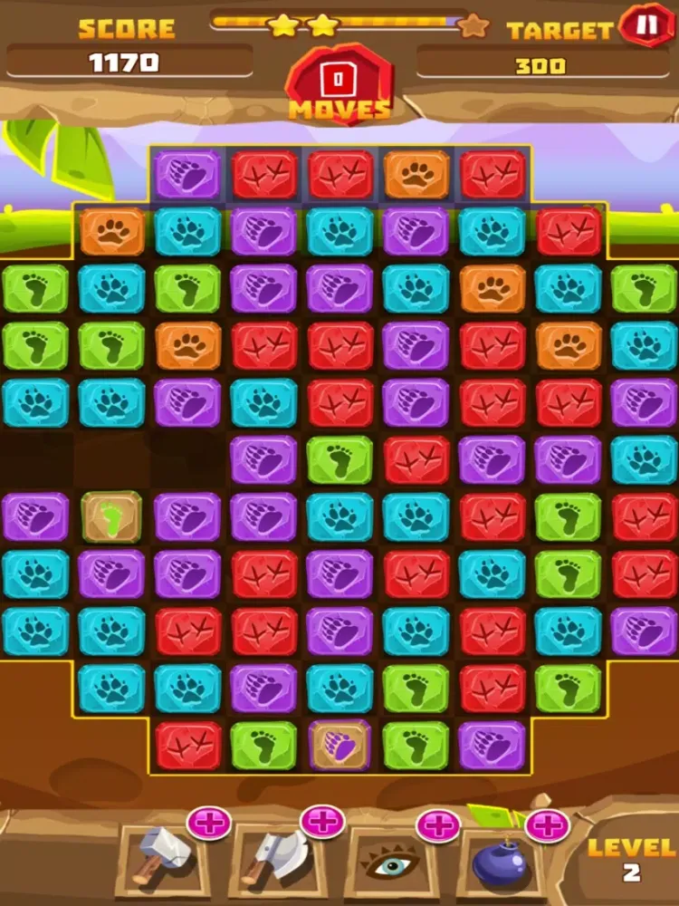 Capturas de tela do Stones of ages iPad 