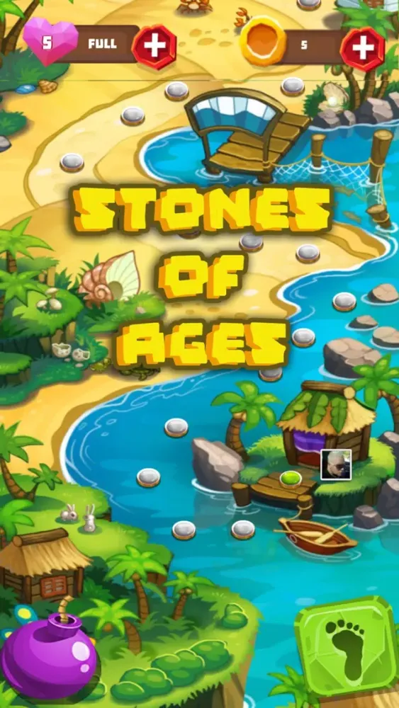 Capturas de tela do Stones of ages