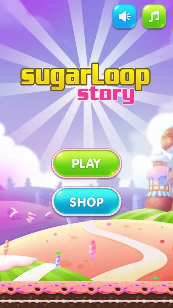 Tangkapan skrin Sugar loop story