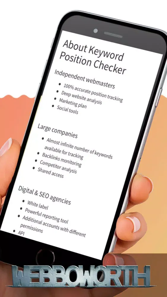 Webboworth - 50 SEO optimisation tools应用截图