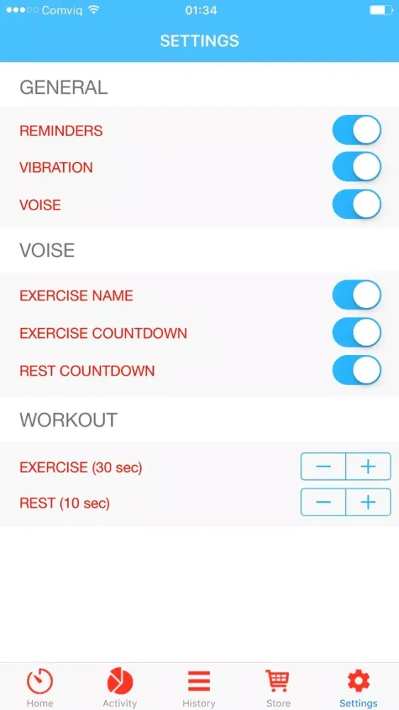 QuickBmi - Fitness App Screenshots