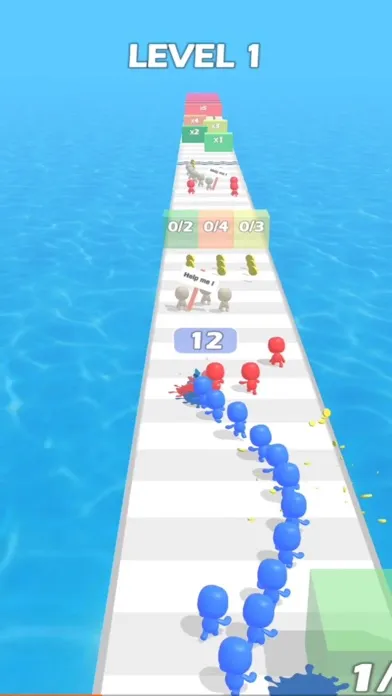 ภาพหน้าจอของ Crowd Stack 3D