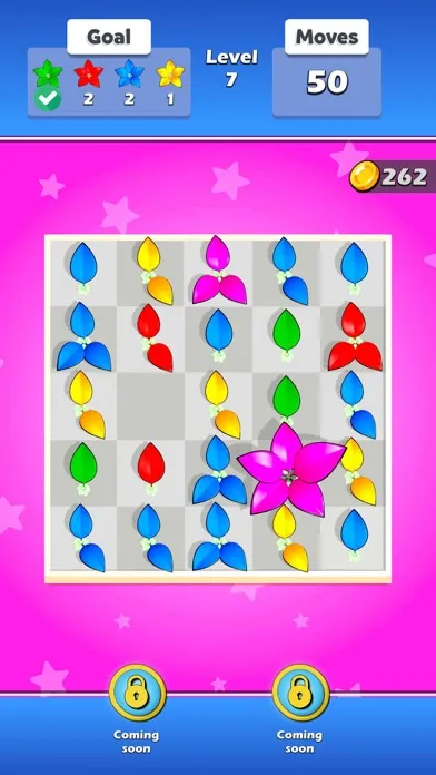Capturas de tela do Flowers Match 2