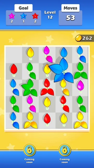 Capturas de tela do Flowers Match 2