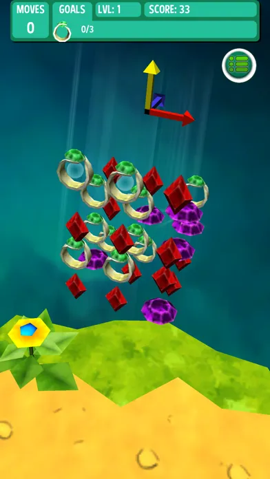 Cubency 3D - Gem 3 Match Screenshots