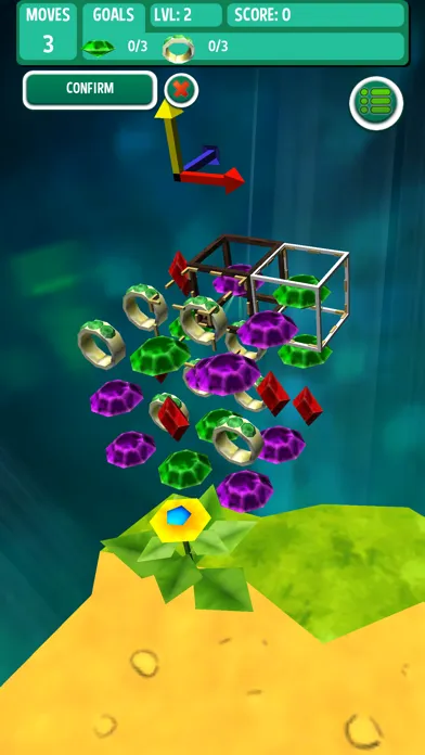 Cubency 3D - Gem 3 Match Screenshots