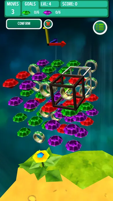 Cubency 3D - Gem 3 Match Screenshots