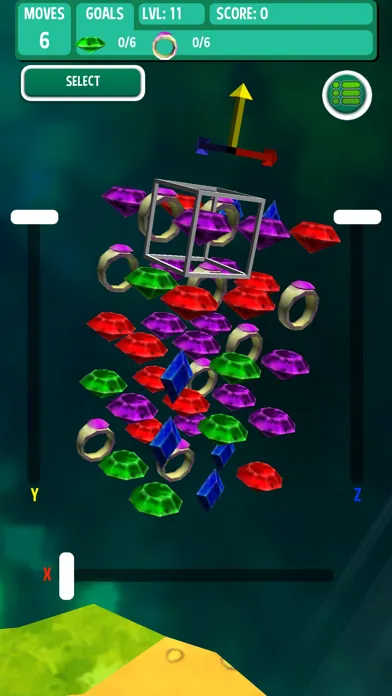 Cubency 3D - Gem 3 Match Screenshots