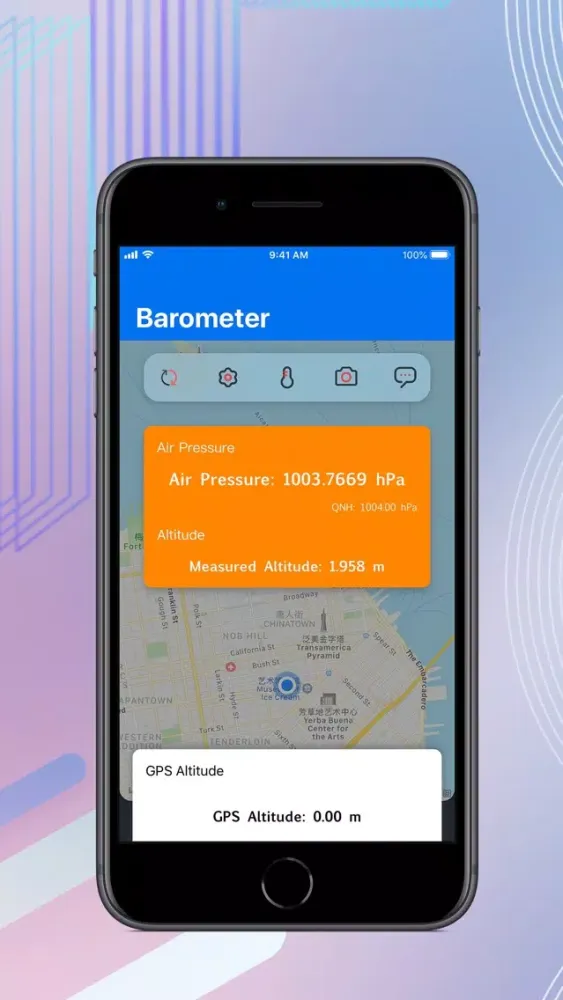 Environment Sensor - Barometer स्क्रीनशॉट