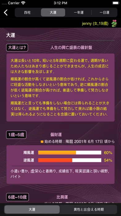 Captures d'écran de 知人の運命