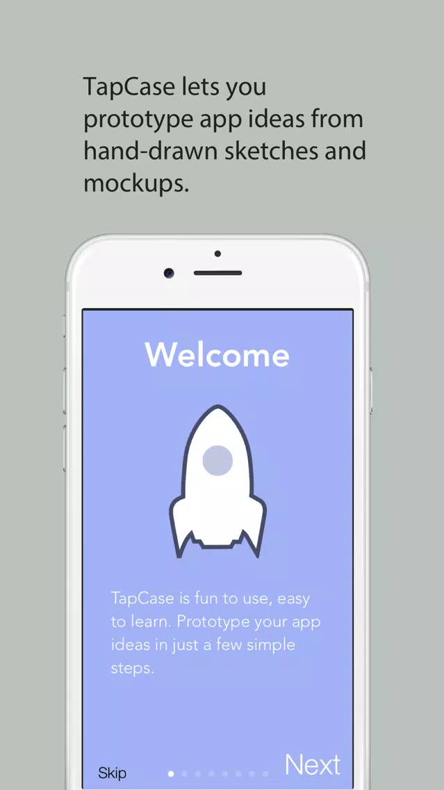 Tangkapan skrin TapCase - Rapid prototyping for apps