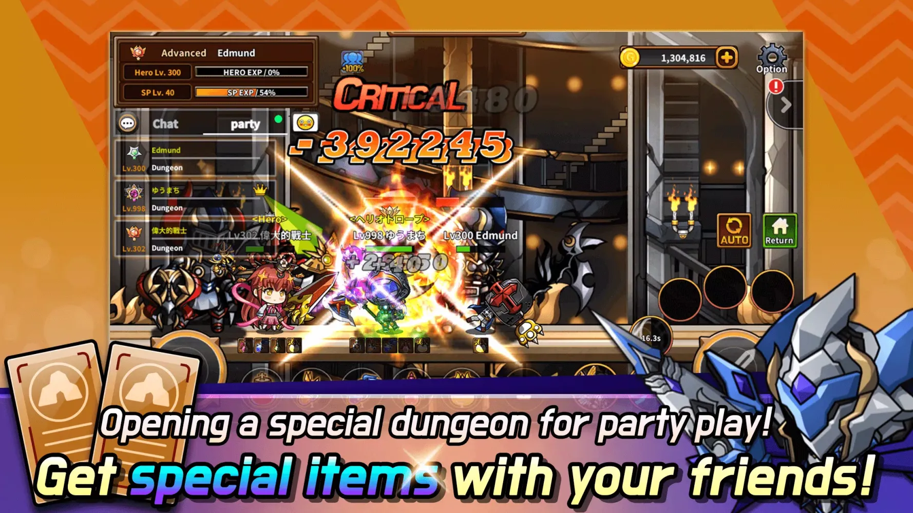 Ảnh chụp màn hình của Hero Town Online : 2D MMORPG