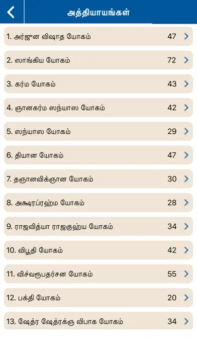 Bhagavad Gita Tamil Offline应用截图