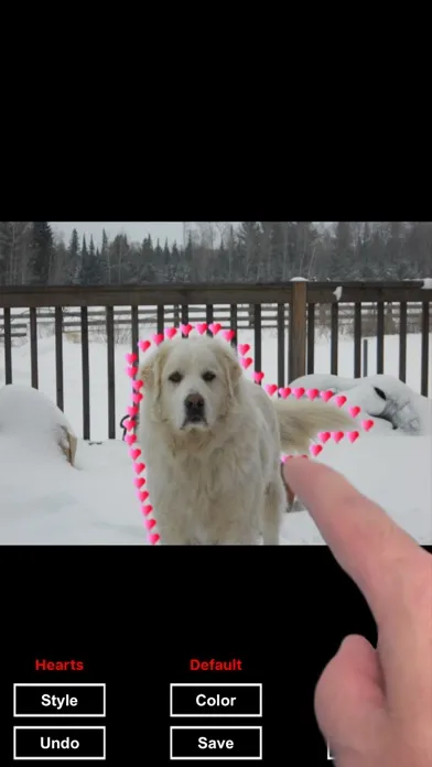 Capturas de pantalla de Finger Outline