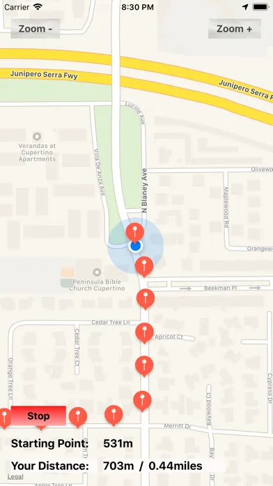 My Jogging Trail سکرین شاٹس