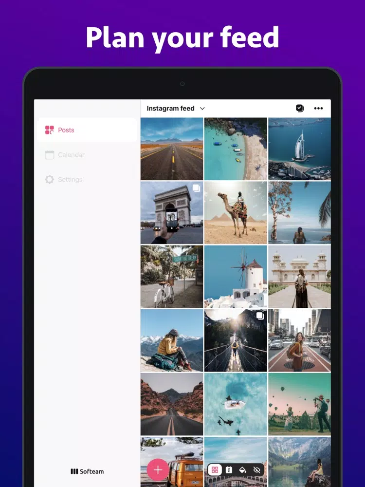 Tangkapan skrin Ingrid Planner Preview Stories iPad 