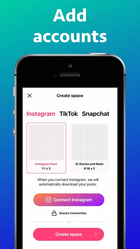 Tangkapan skrin Ingrid Planner Preview Stories