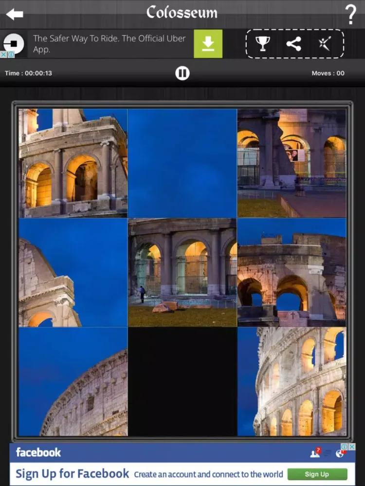 ภาพหน้าจอของ 7 Wonder Puzzle iPad 