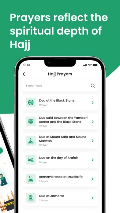 Captures d'écran de Hisnul Muslim Plus
