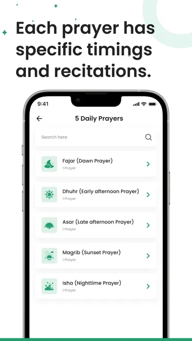 Captures d'écran de Hisnul Muslim Plus
