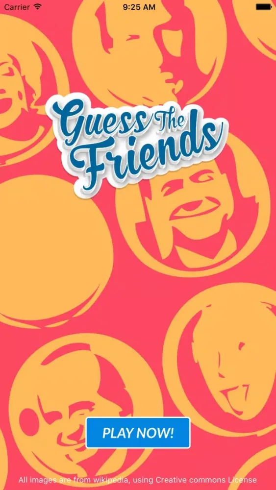 Tangkapan skrin GuessTheFriends - The Game, guess the celebrity and resolve the identikit!