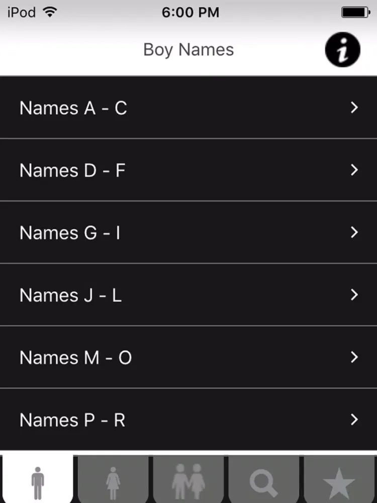 IndianBabyNamesPro iPad  Screenshots