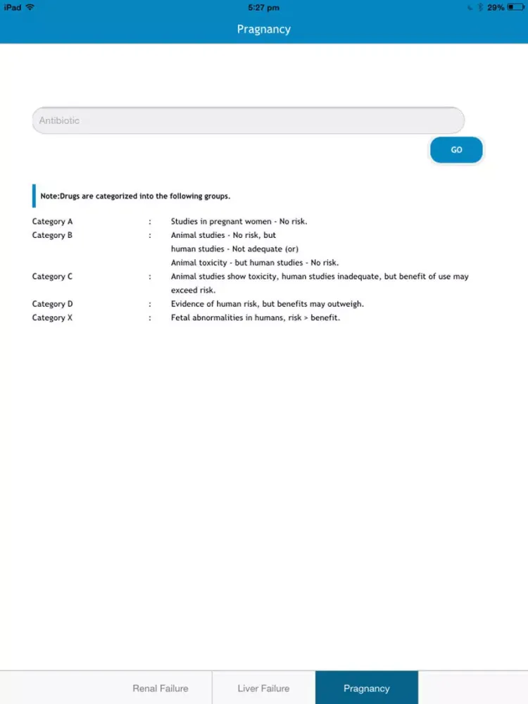صور Antimicrobial Prescription Adviser in Risk Groups iPad 