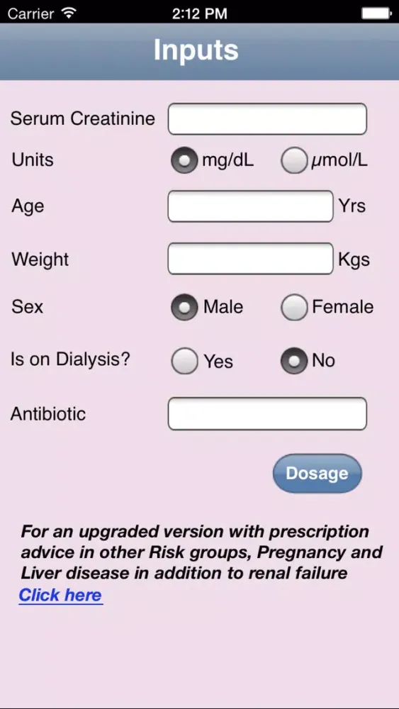 صور Antibiotic Dosage Calculator