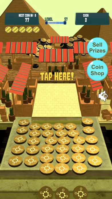 Tangkapan skrin Simple Coin Pusher: 3D Dozer