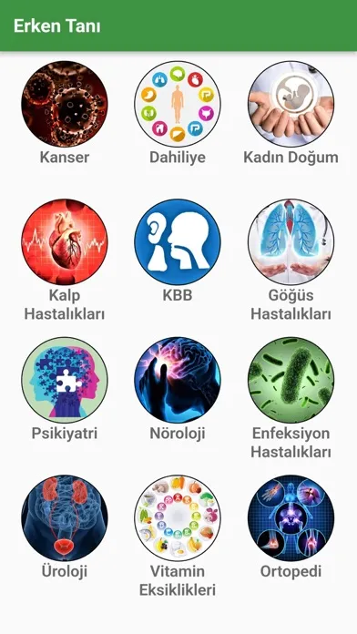 Erken Tanı: Risk Hesaplayıcı Screenshots