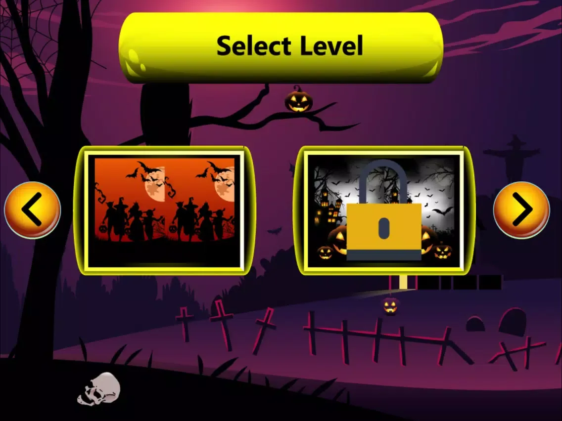 Halloween Find Difference iPad  スクリーンショット