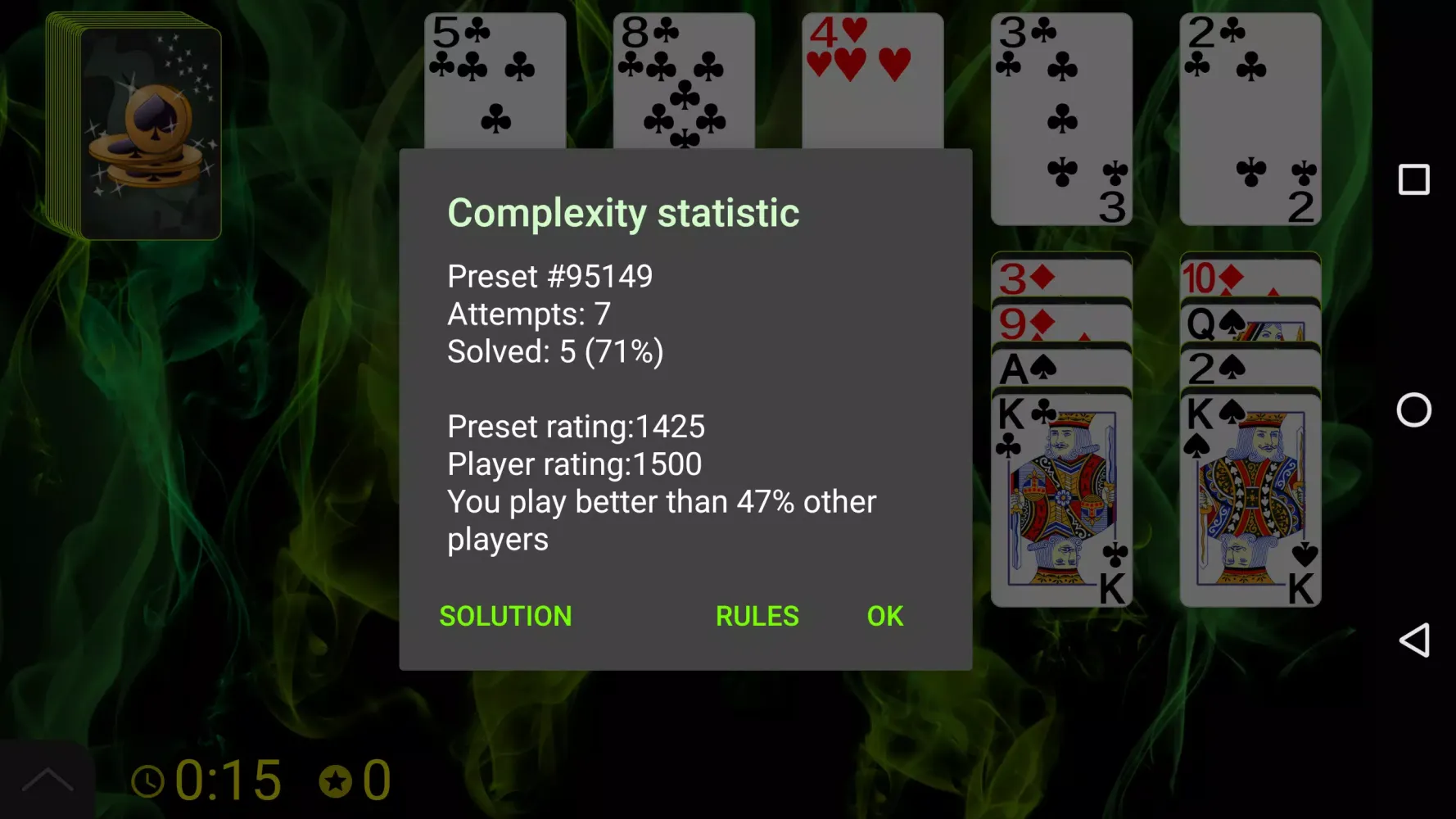 Two-Ways Solitaire應用截圖