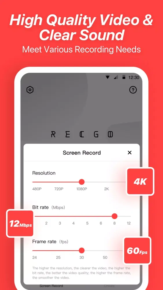 Capturas de pantalla de RECGO Screen Recorder
