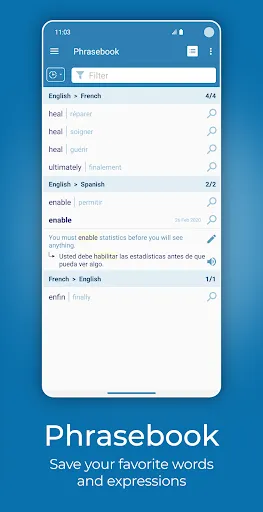 Reverso Translate and Learn スクリーンショット