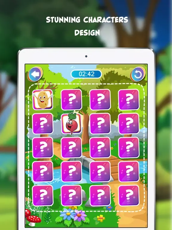 Ảnh chụp màn hình của JMJ puzzle Game Matching twins iPad 