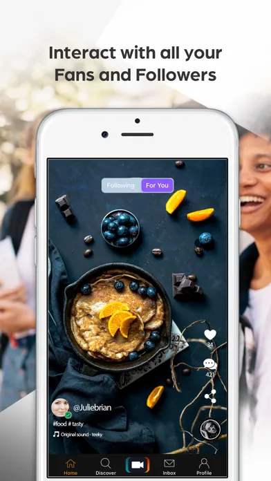 Capturas de tela do Teeky: Create your own videos