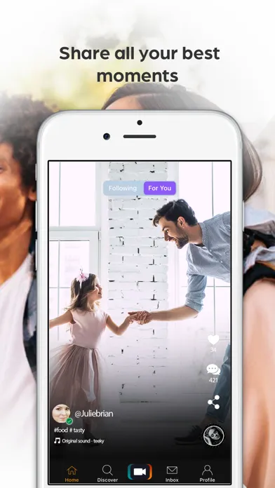 Capturas de tela do Teeky: Create your own videos